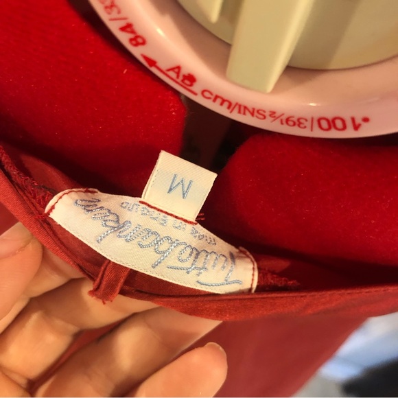 Vintage Dresses Satin Brick Red Full Length Maxi Slip Dress Poshmark